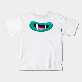 Monster mouth (02) Kids T-Shirt